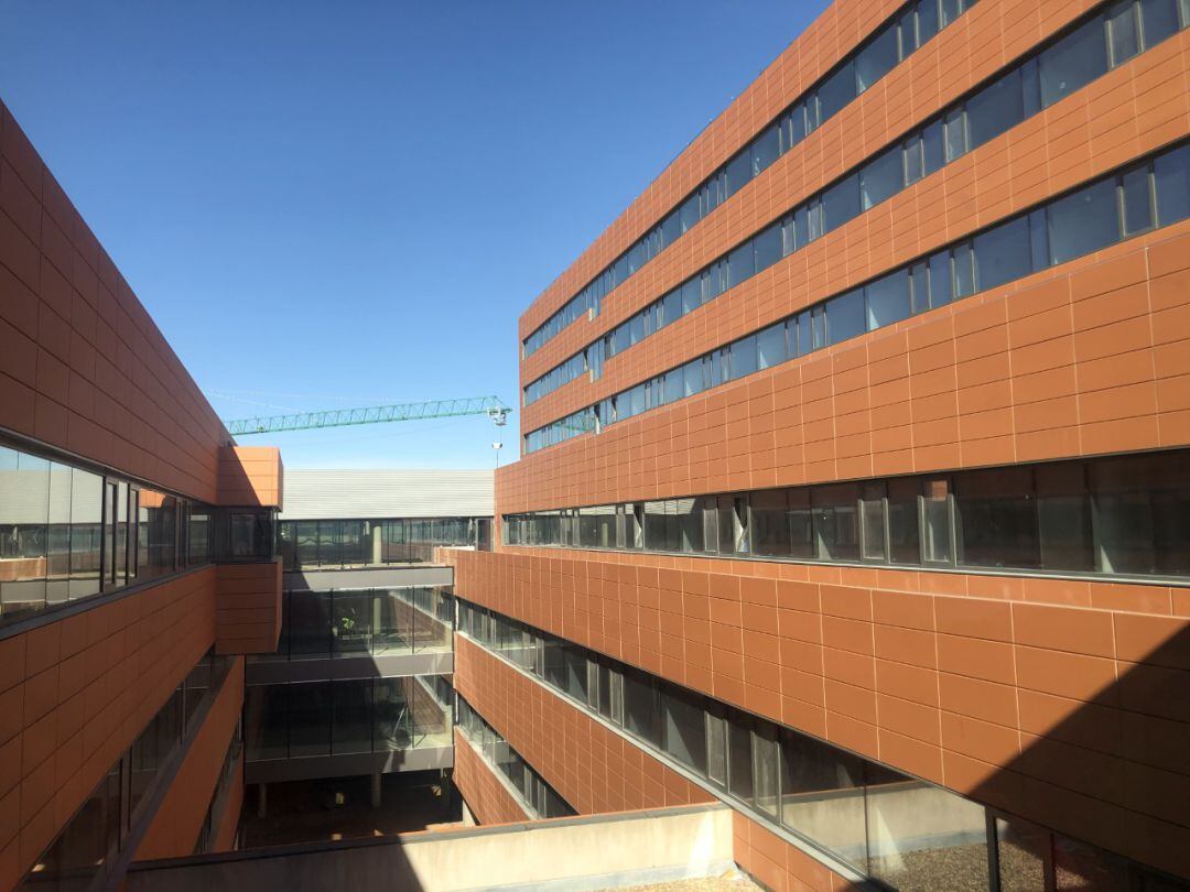 Edificios de la ampliación del hospital