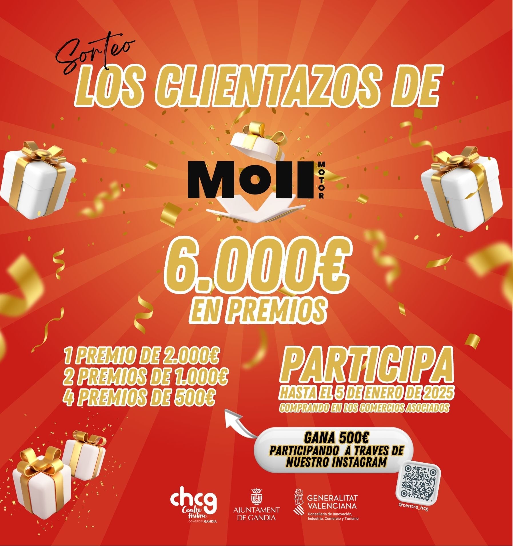 Cartel del sorteo.