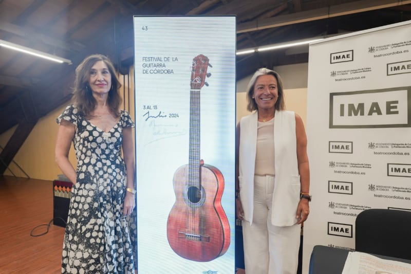 Ana Linares e Isabel Albás, balance 43 Festival de la Guitarra de Córdoba