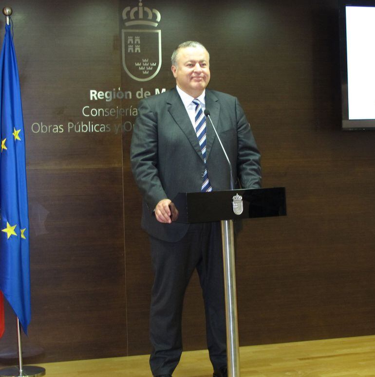 Francisco Bernabé en su etapa de consejero de Obras Públicas (imagen de archivo)