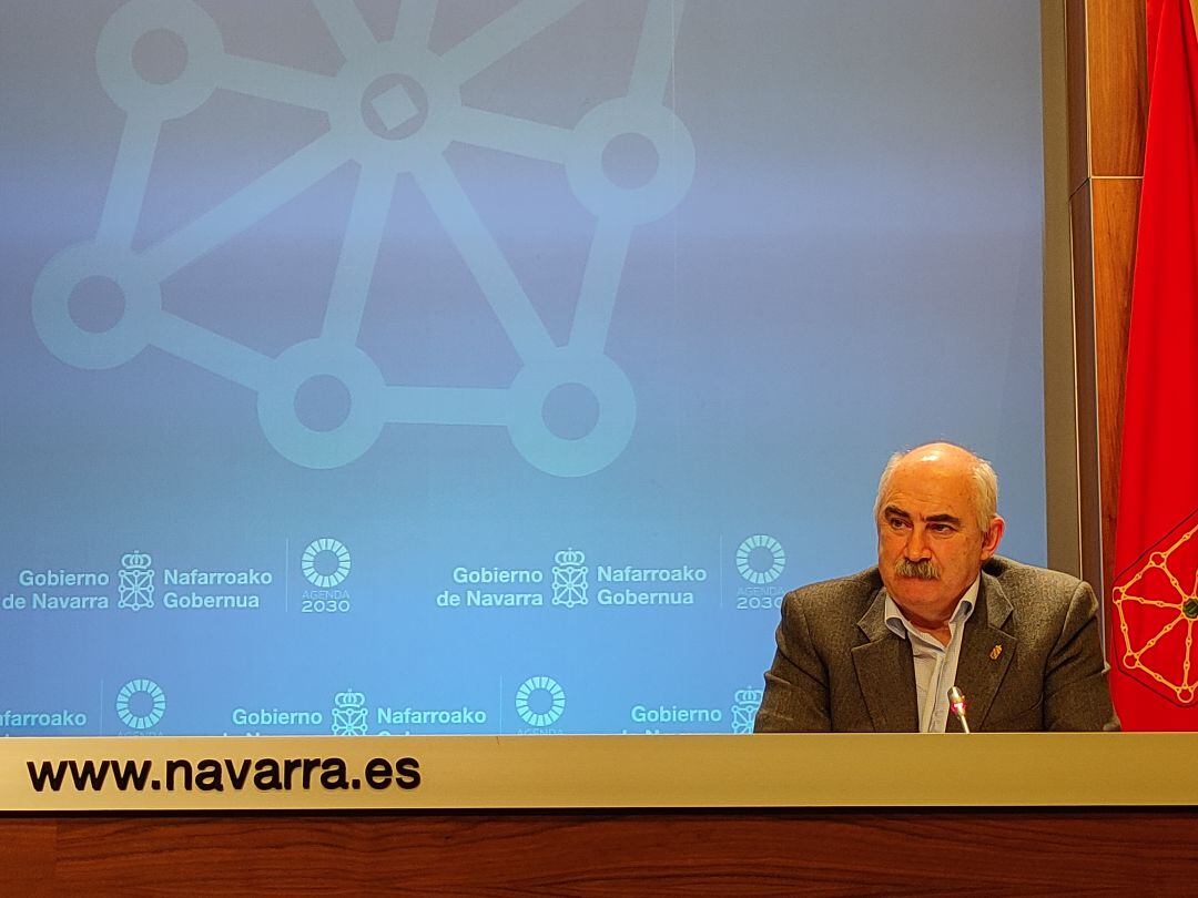 Jose María Aierdi, vicepresidente del Gobierno de Navarra.