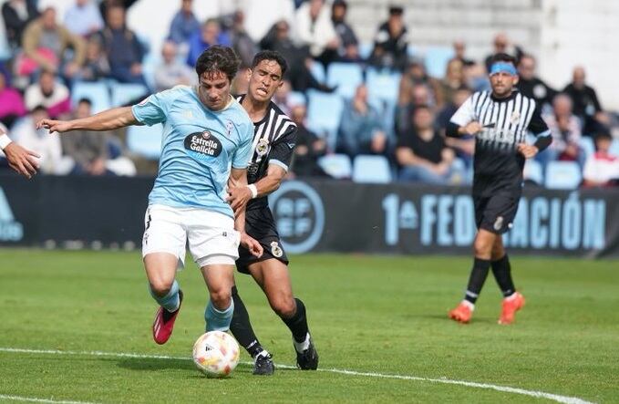 Un momento del partido