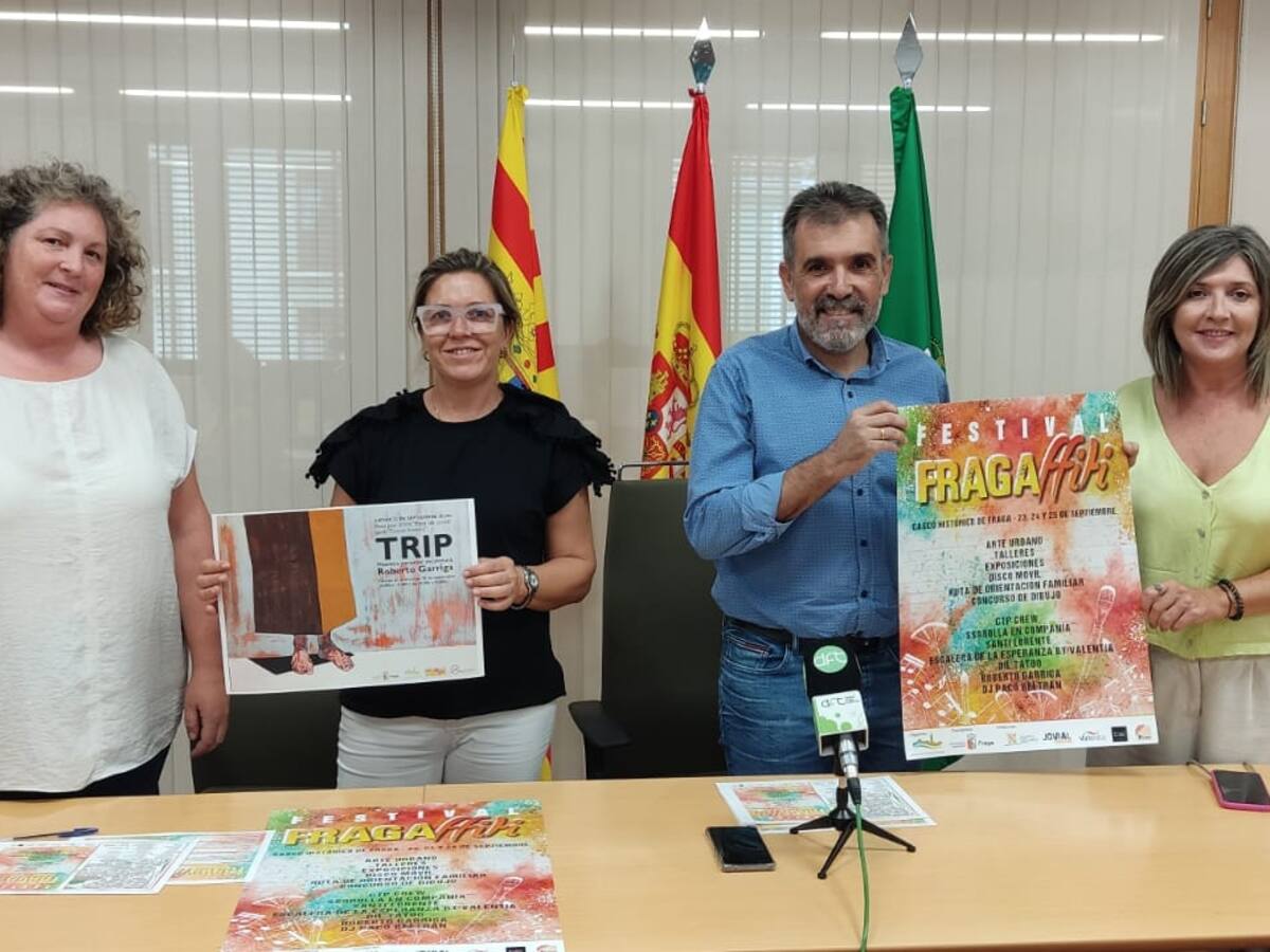 El "Fragafiti" llevará el arte urbano a las calles de Fraga