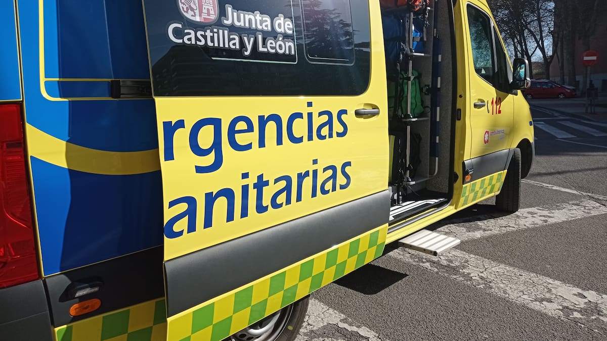 Herido el conductor de un patinete tras un choque con un turismo en Palencia