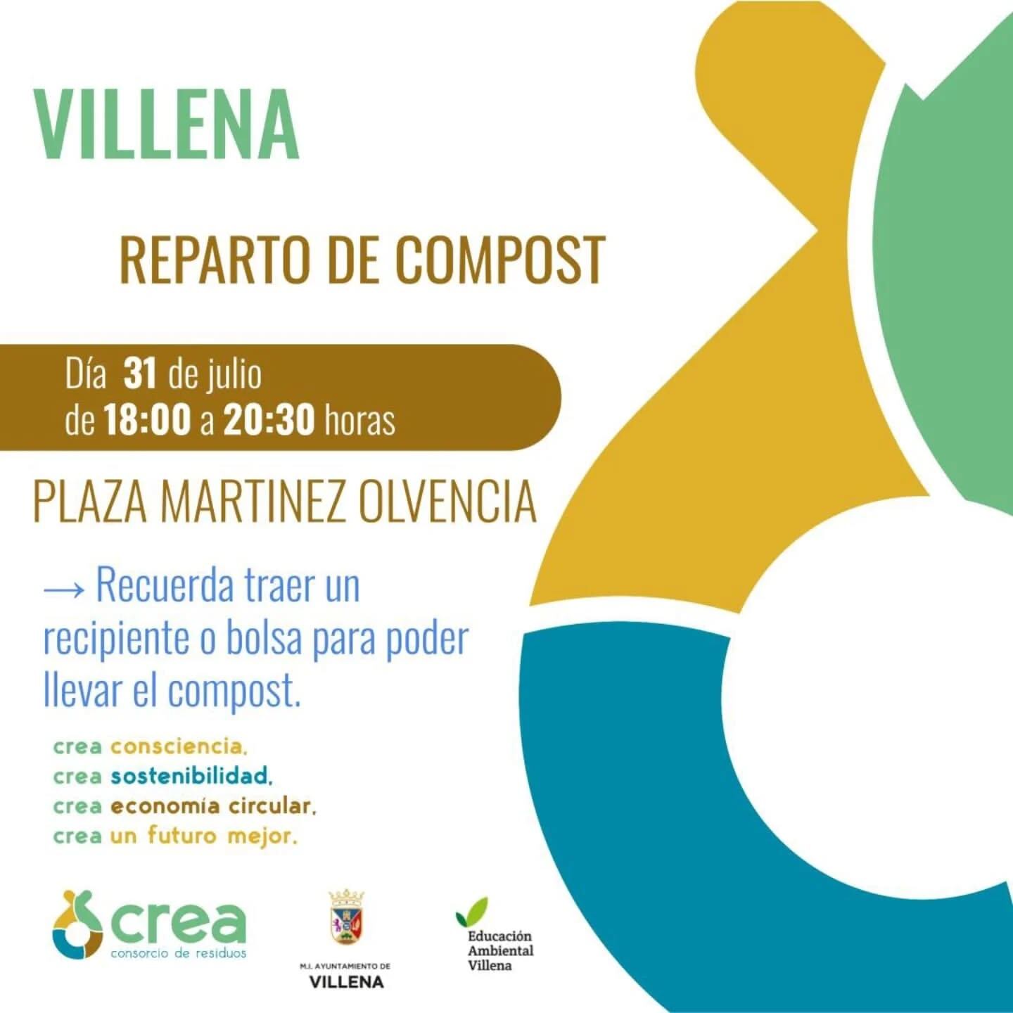 Cartel de la entrega