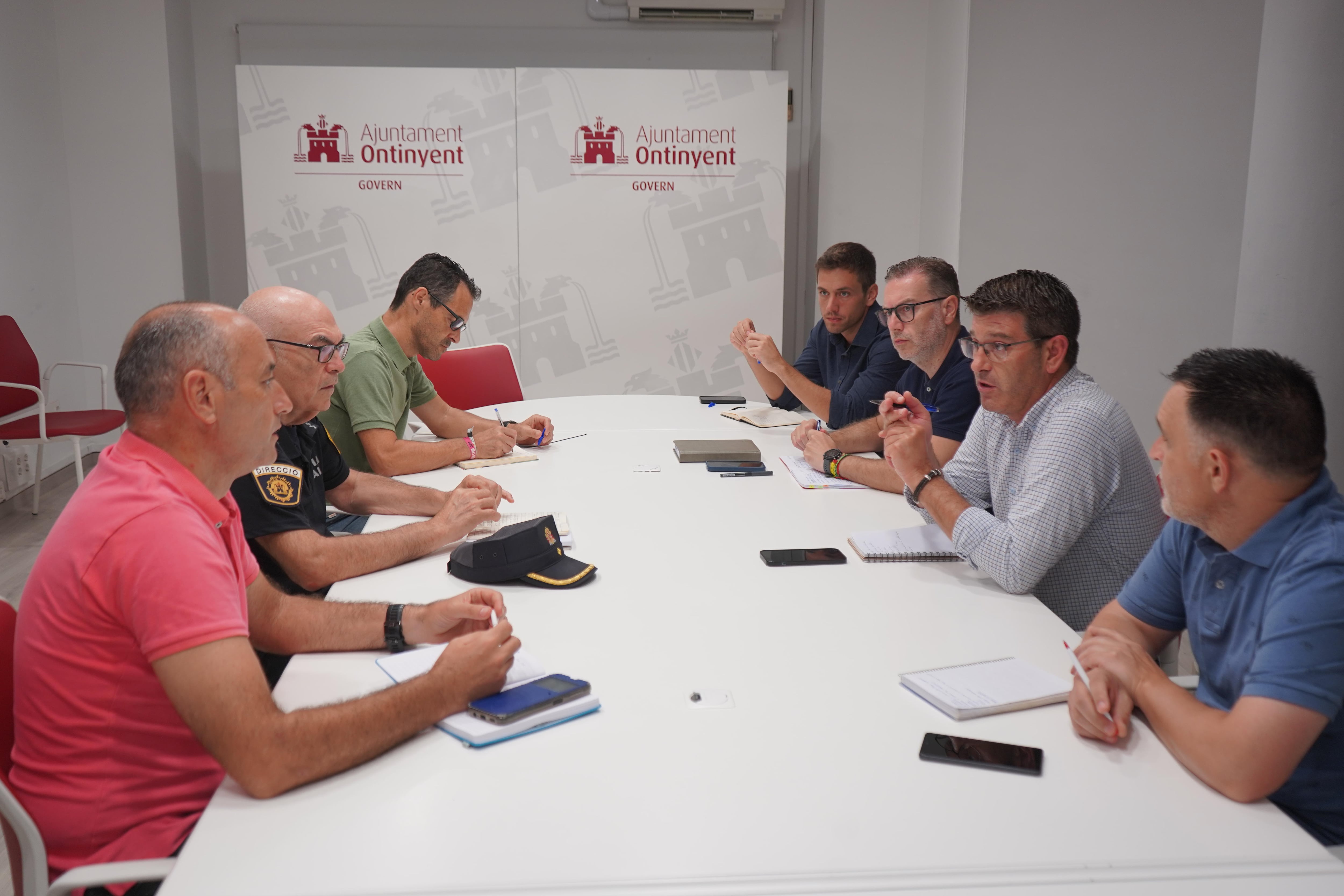 Reunió a Ontinyent per valorar els efectes de la pluja