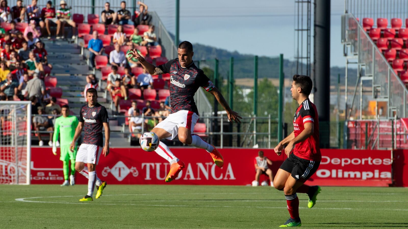 El Athletic ha disputado este domingo un amistoso en Miranda de Ebro