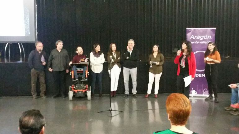 Podemos Aragón celebra Asamblea Ciudadana