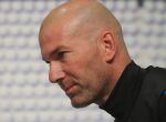 Zidane, en la sala de prensa de Múnich