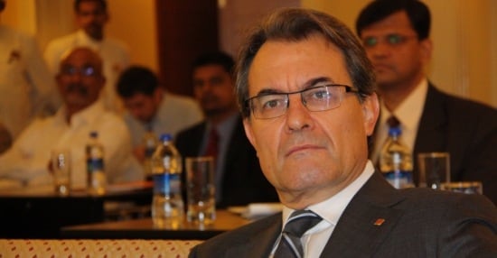 Artur Mas, a la India