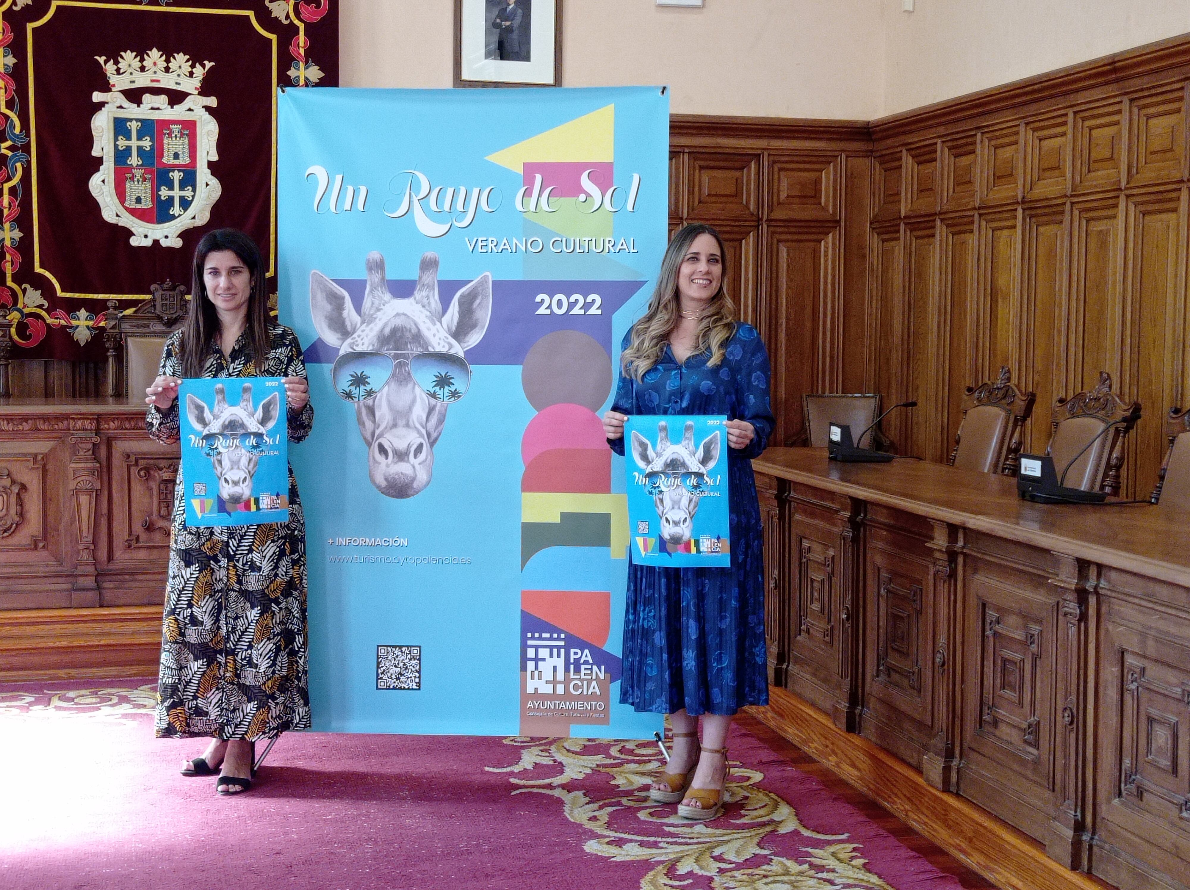 Presentación de la programación cultural del verano del Ayuntamiento de Palencia a cargo de Laura Lombraña