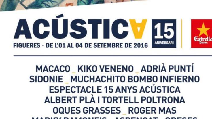 15 anys de Festival Acústica de Figueres