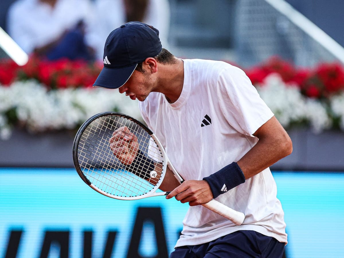 Un colosal Rafa Jódar pasa por encima de Álex de Miñaur para avanzar a la tercera ronda del Mutua Madrid Open