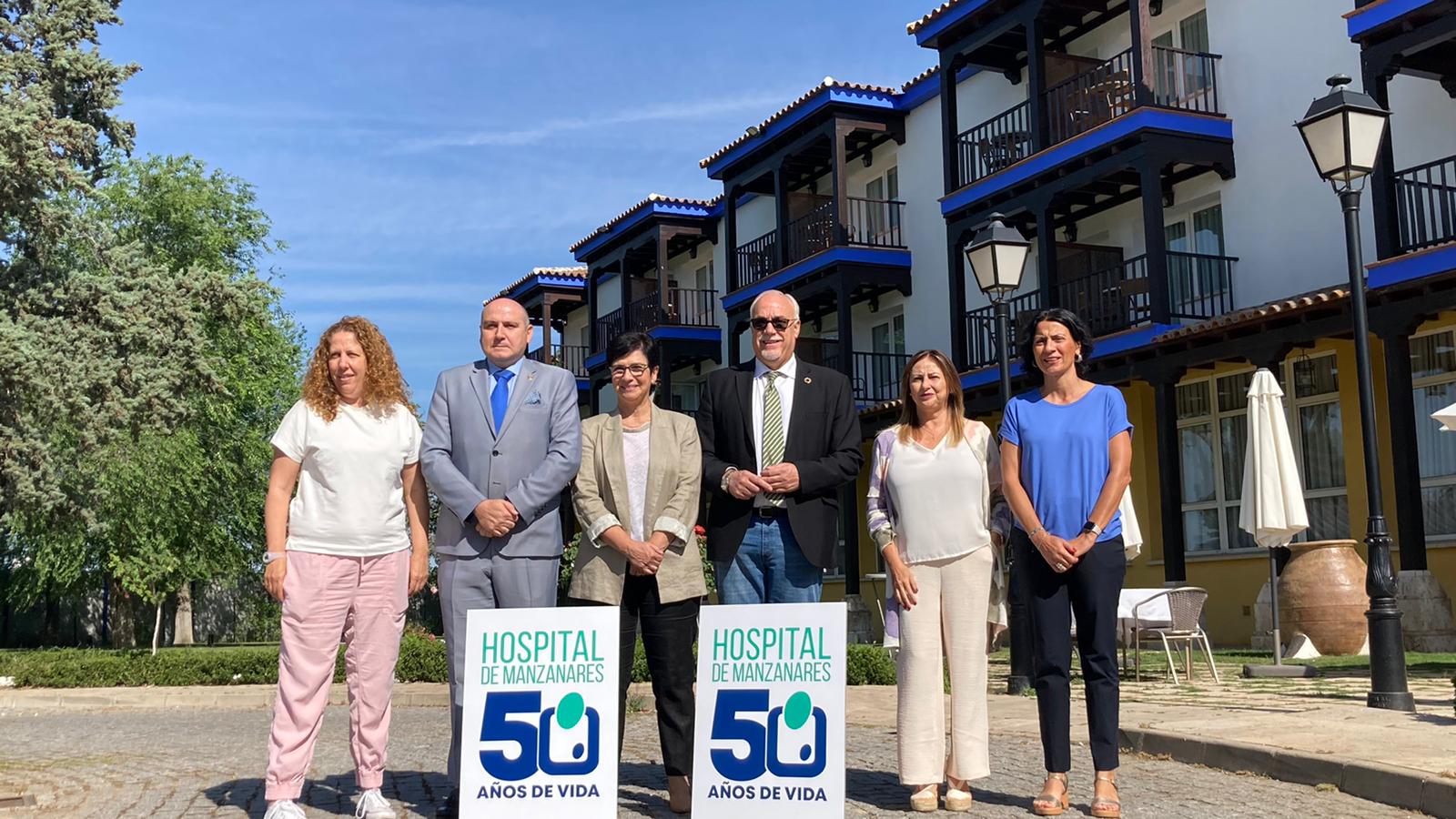 Imagen de la presentación de las actividades del 50 aniversario del Hospital de Manzanares (Ciudad Real)