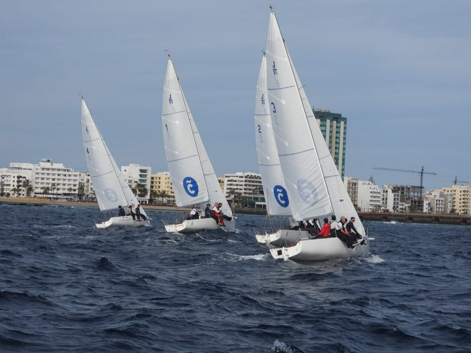 Participantes en la J80 Finals Series – Trofeo Isla de Volcanes.