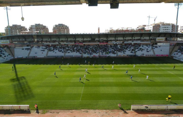 Fotografía de archivo de un partido en el Carlos Belmonte