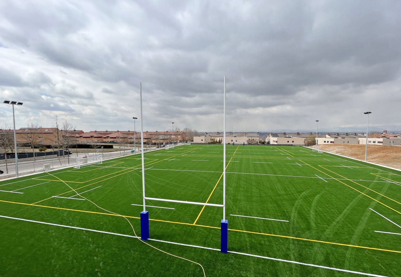 Paracuellos de Jarama estrena su campo de rubgy acogiendo el Campeonato de España sub-14