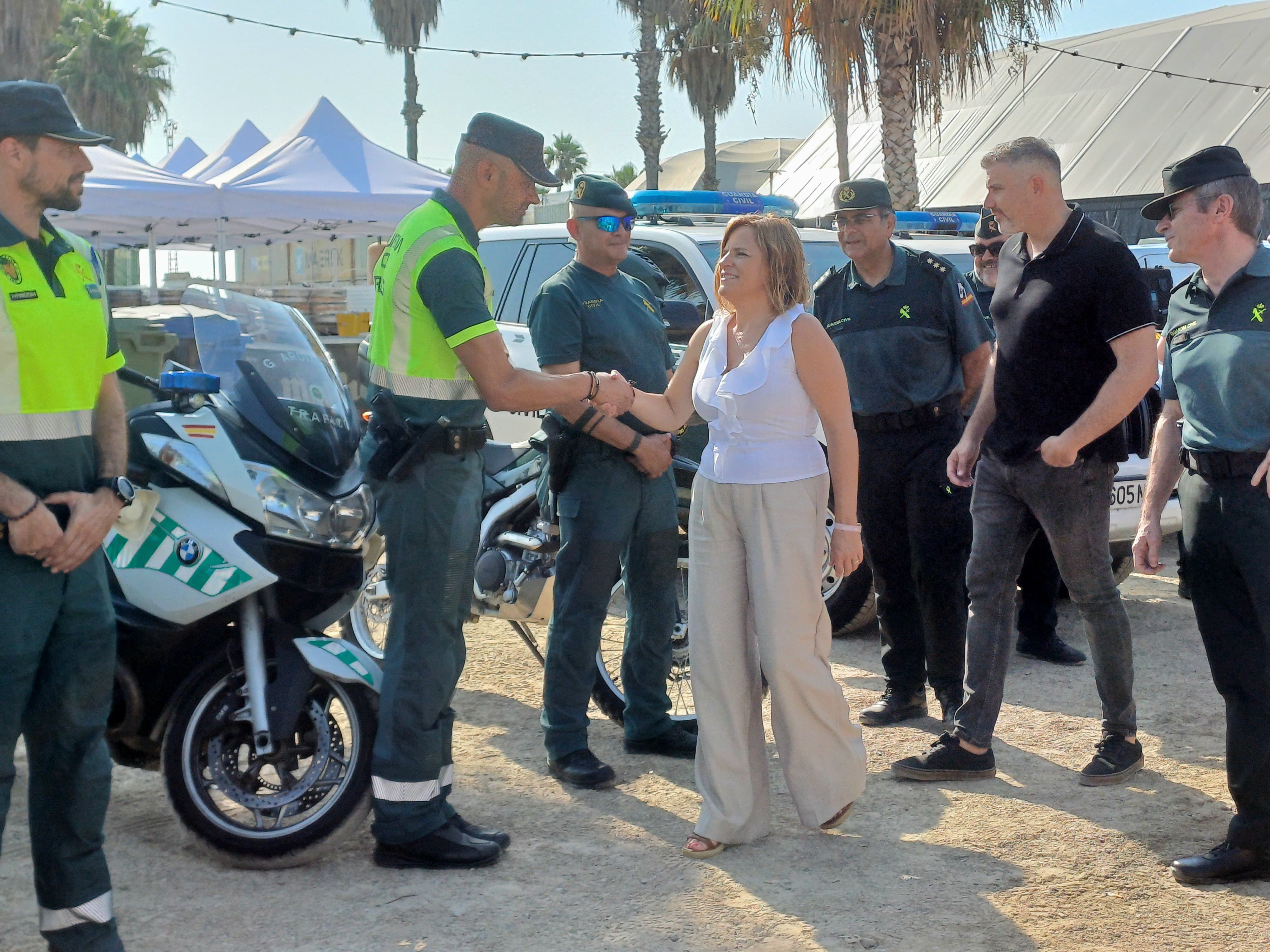 Mil guardias civiles velarán por la seguridad en el festival Medusa de Cullera