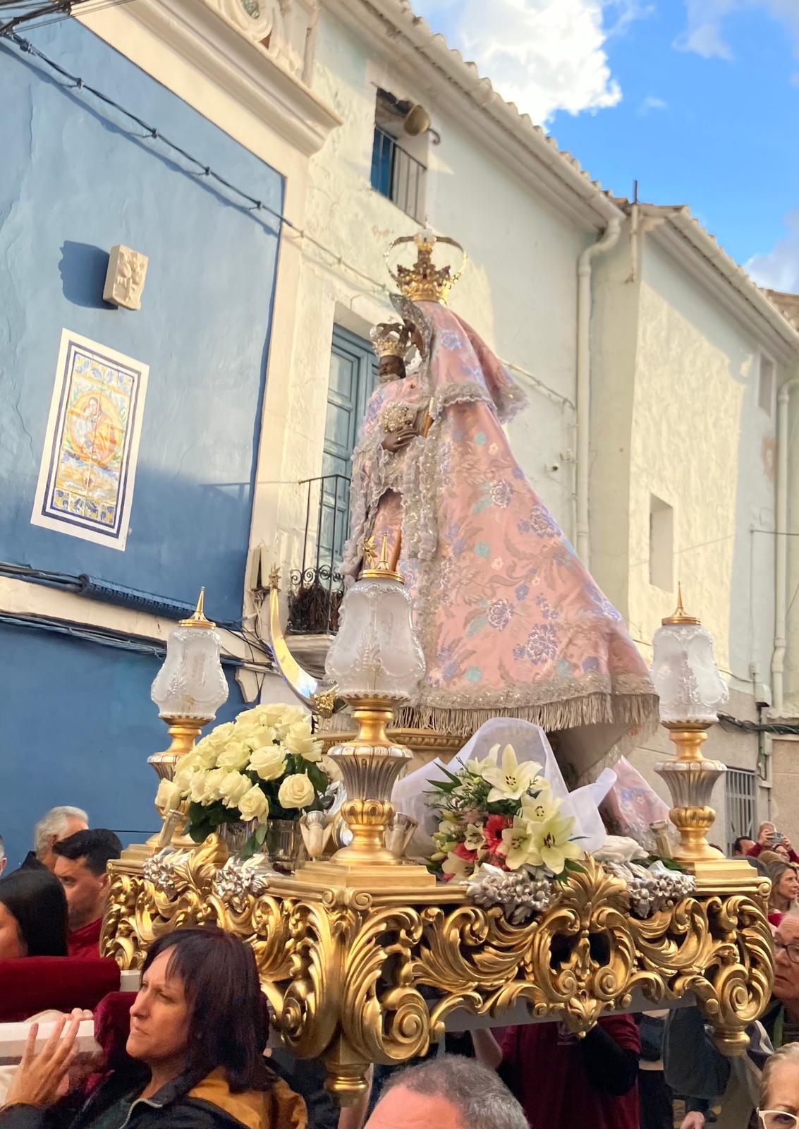 La Morenica, en la mañana del 1 de mayo