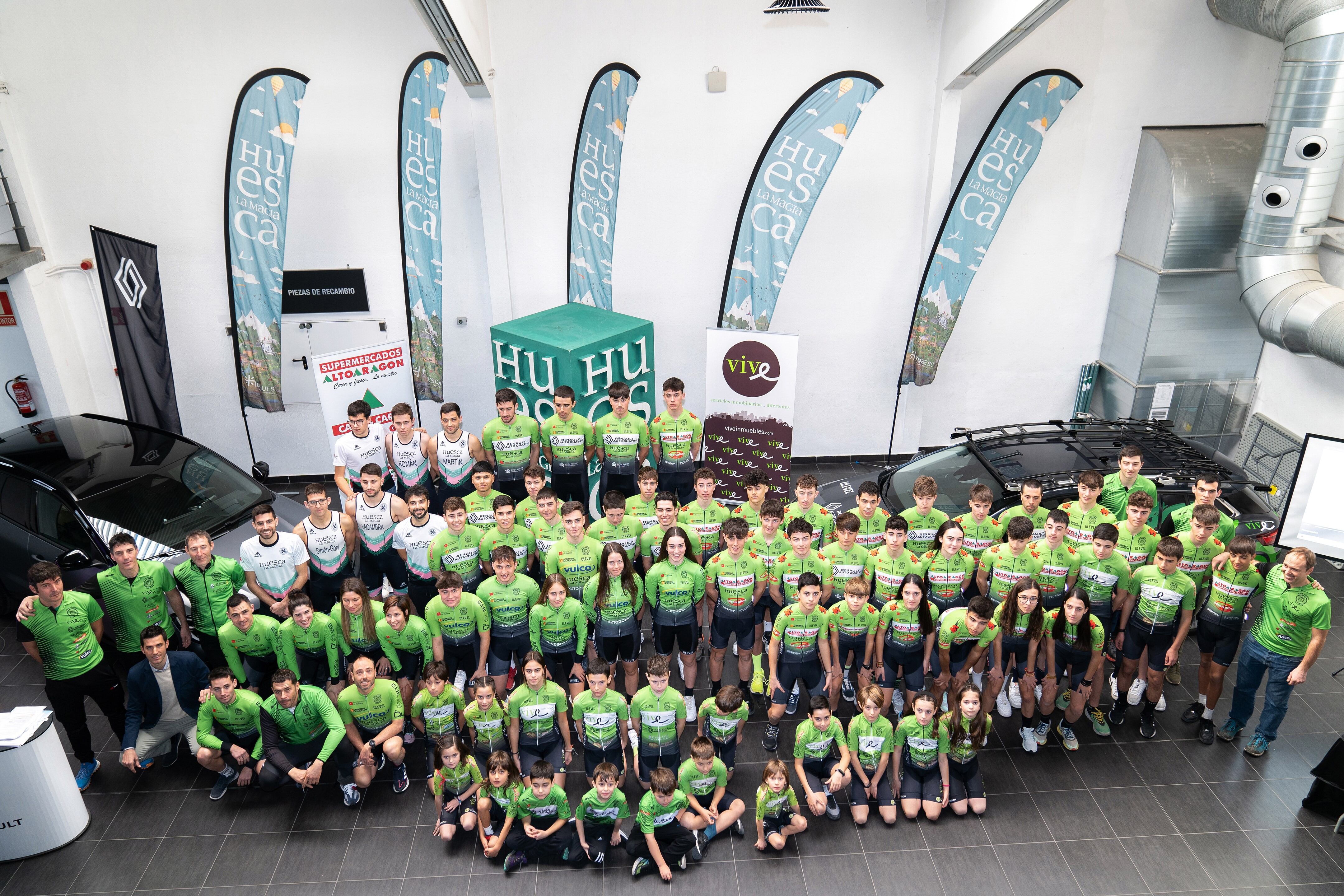 Presentación de los equipo del CC Oscense