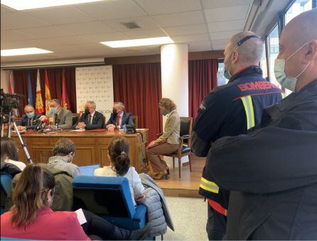 Firma convenio bomberos Ponferrada