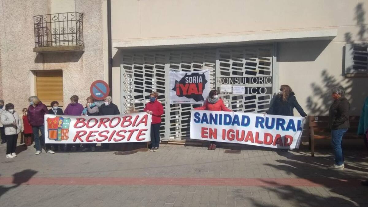 Satisfacción entre la Plataforma Soria ¡Ya! por la respuesta de los sorianos frente a los consultorios médicos