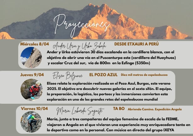 Cartel de la Semana de la Montaña