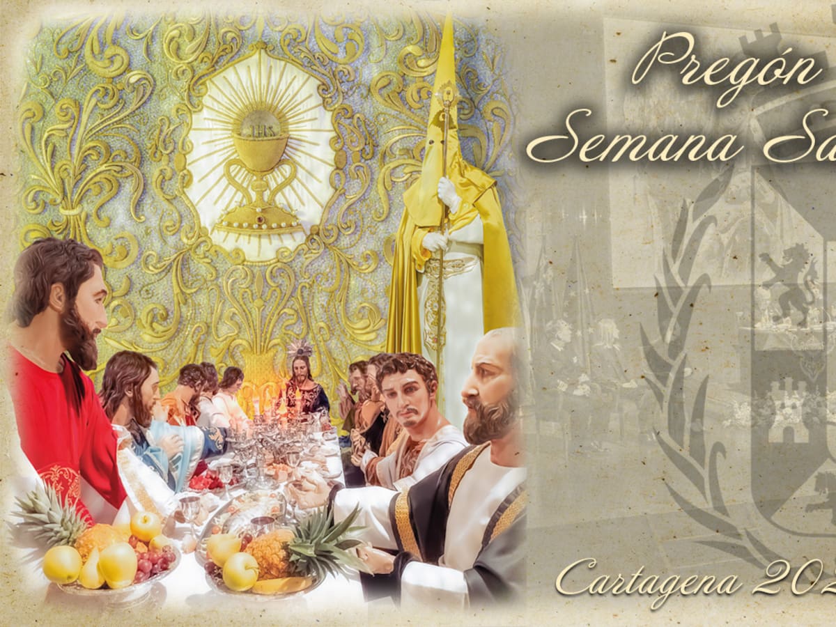 Pedro Luis de la Puente pregona este sábado la Semana Santa de Cartagena 2026