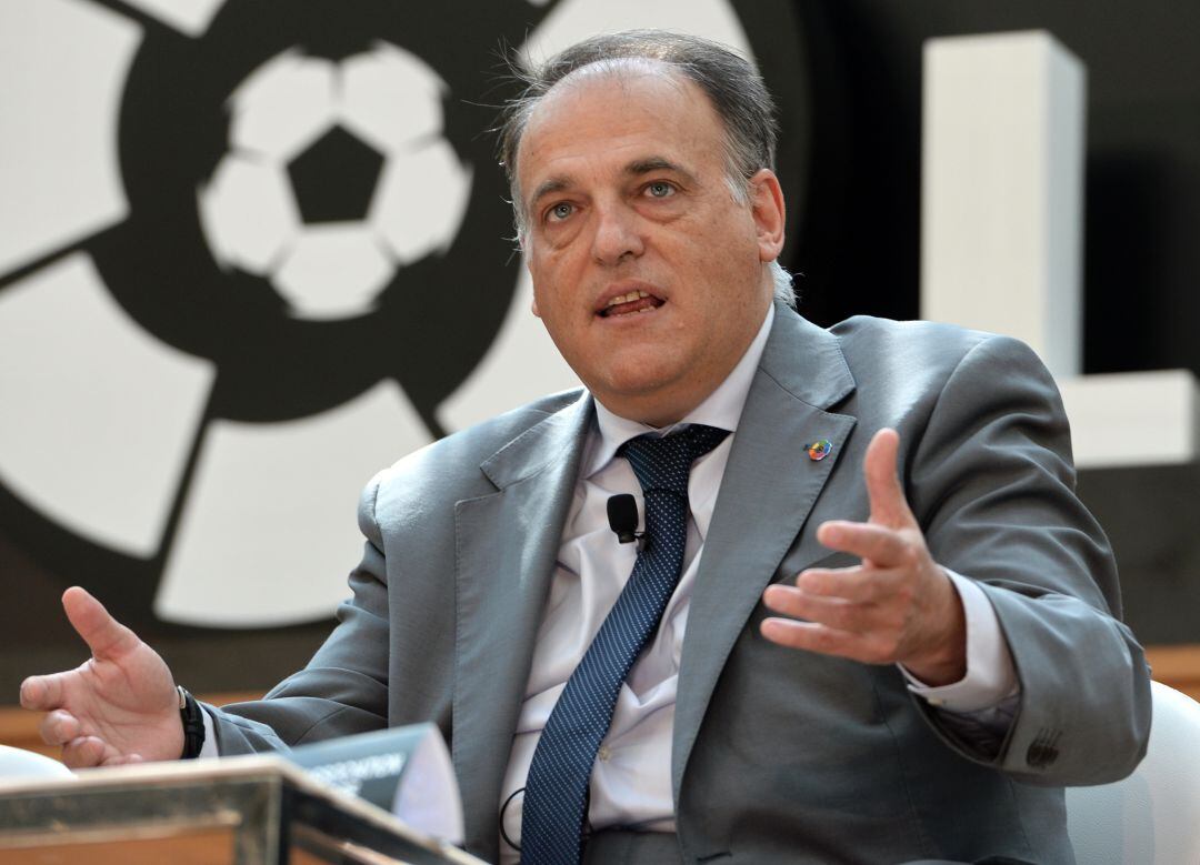 Javier Tebas, presidente de LaLiga