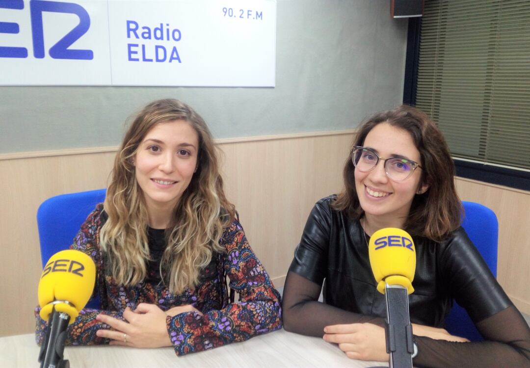 Lucia Miquel y Leticia Molín, médicos residentes de medicina familiar, impulsoras de la I Semana de la Salud del C. S. Las Acacias