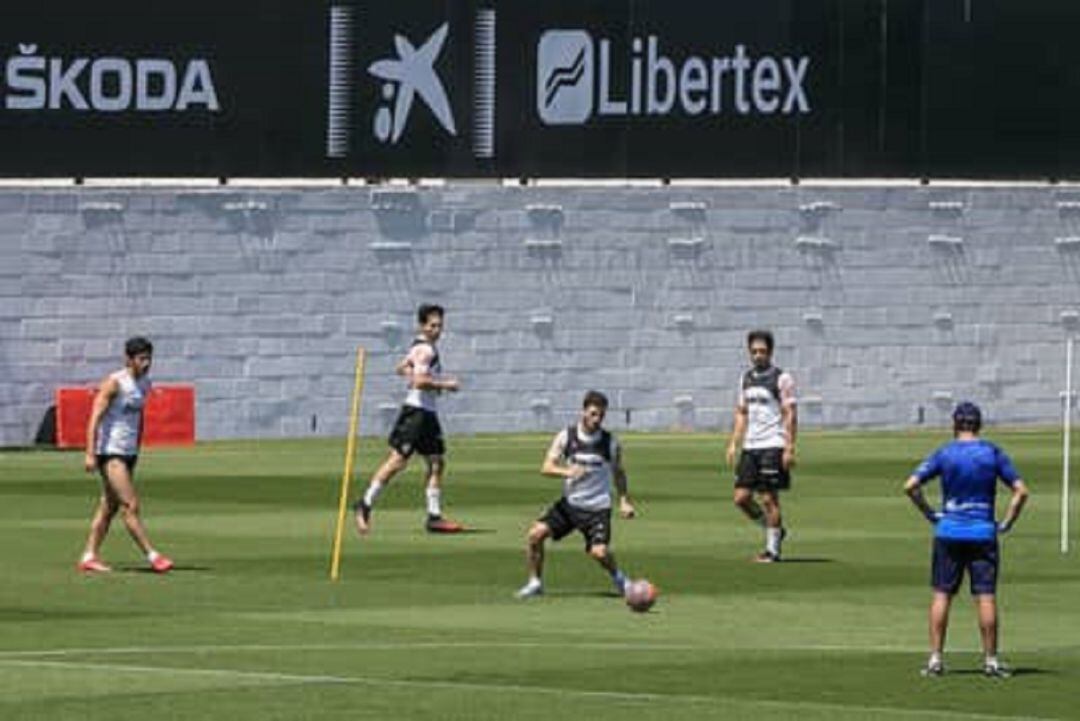 Entrenamiento del Valencia