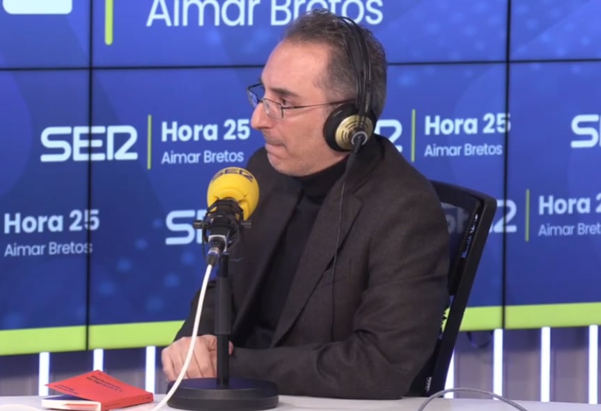 El periodista y corresponsal Andrea Rizzi en 'Hora 25'