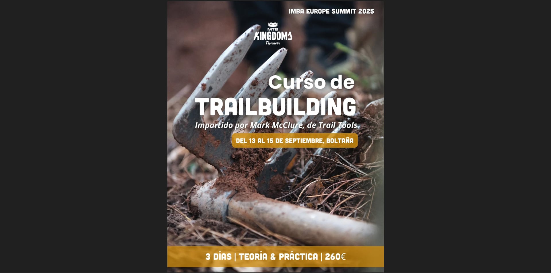 IMBA EUROPE SUMMIT 2025: Boltaña, 16-18 de septiembre