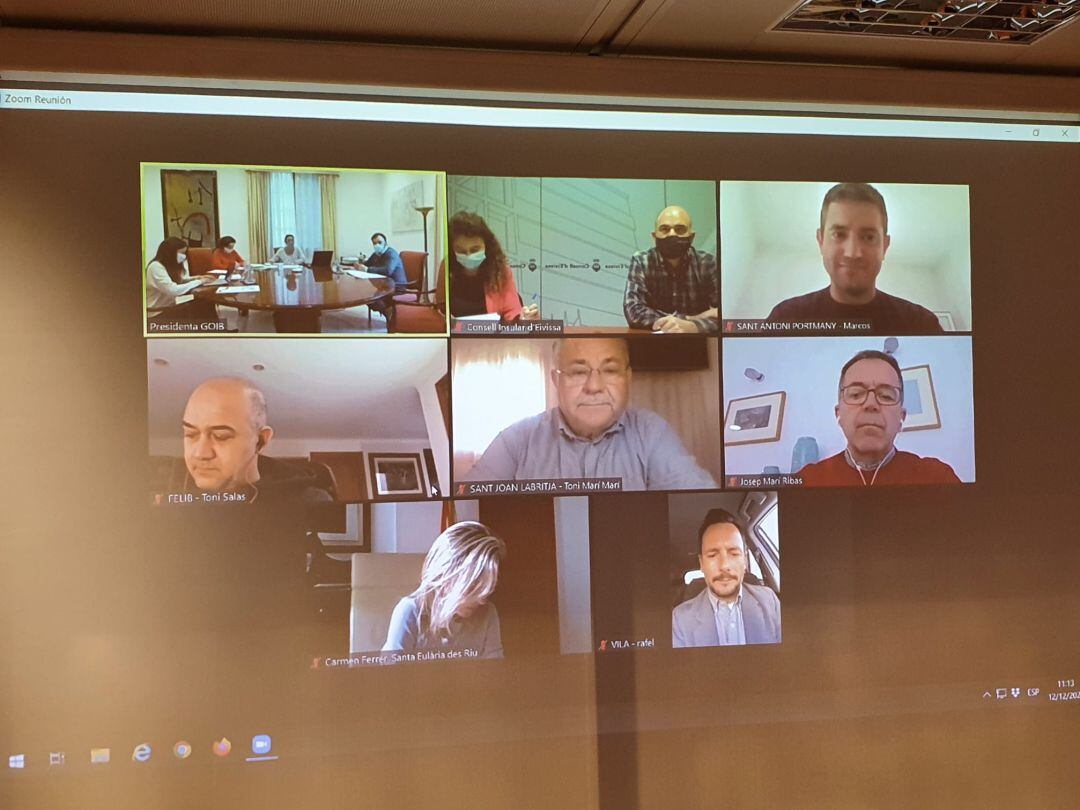 Imagen de la reunión de este sábado