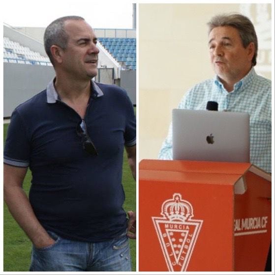 Felipe Moreno y Agustín Ramos se alían para solucionar los problemas económicos del Real Murcia