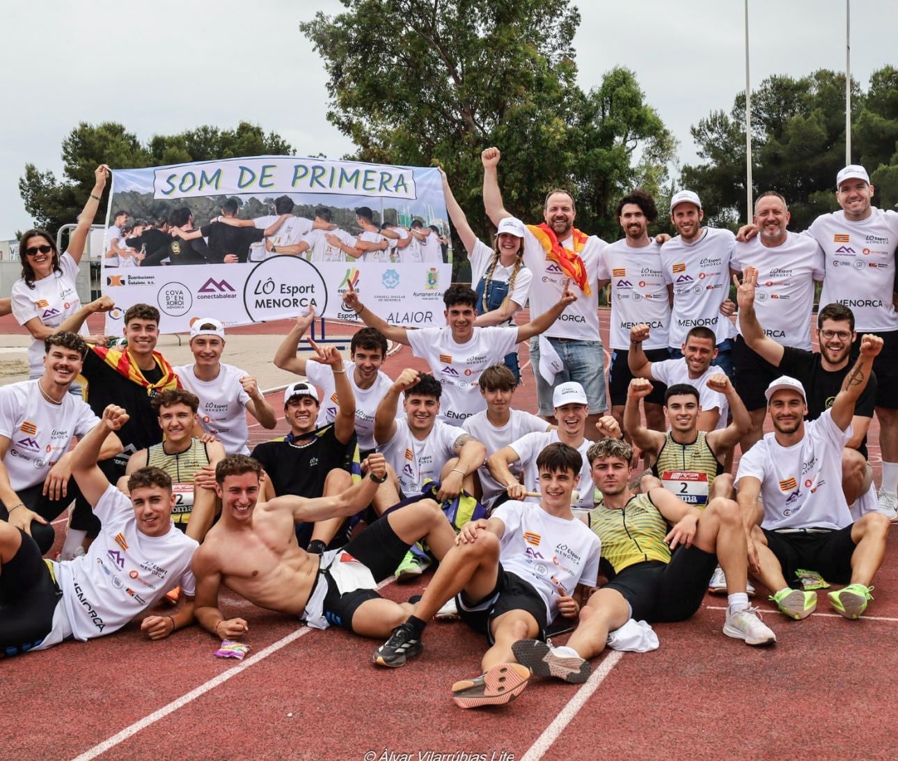 Així es va celebrar l'ascens de categoria el juny passat.