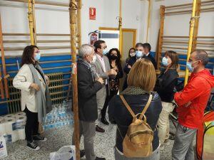 Visita al colegio Príncipe Don Juan Manuel. archivo