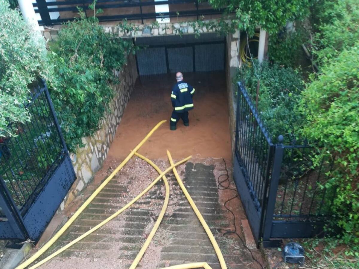 Las tormentas provocan inundaciones en el norte de la provincia