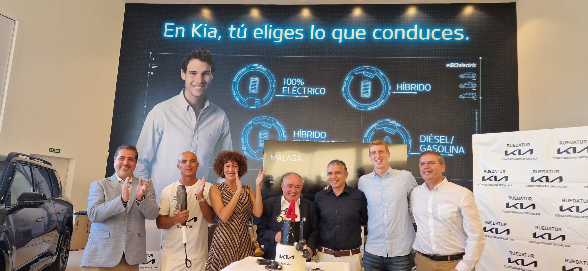 Ruedatur celebra su 4º Aniversario como concesionario oficial de Kia en Málaga