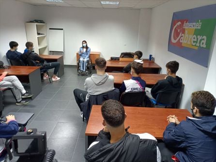 Primero de los encuentros motivacionales que realiza el Xerez CD de Baloncesto