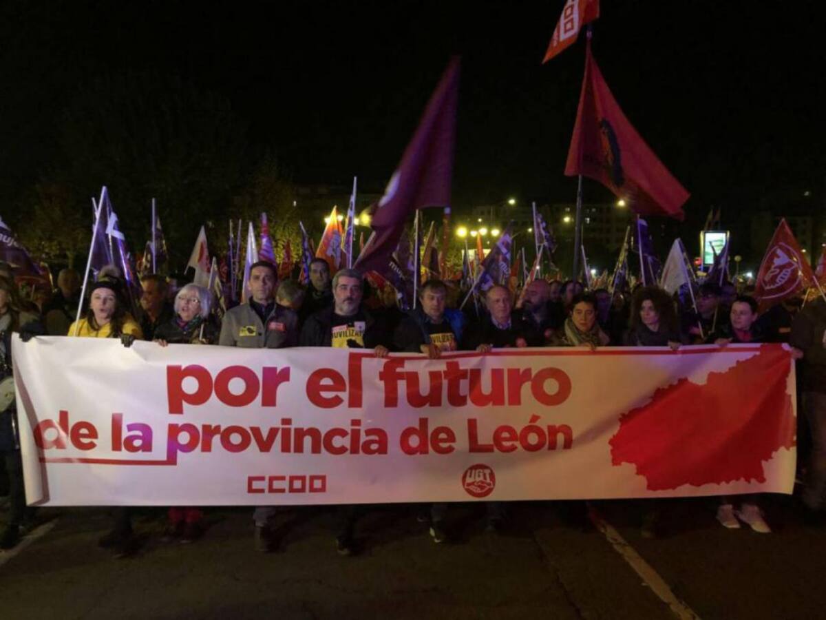 Los sindicatos convocan una triple manifestación para reclamar un plan de choque para la provincia