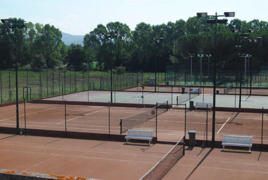 Instalaciones del Club de Tennis Cassà