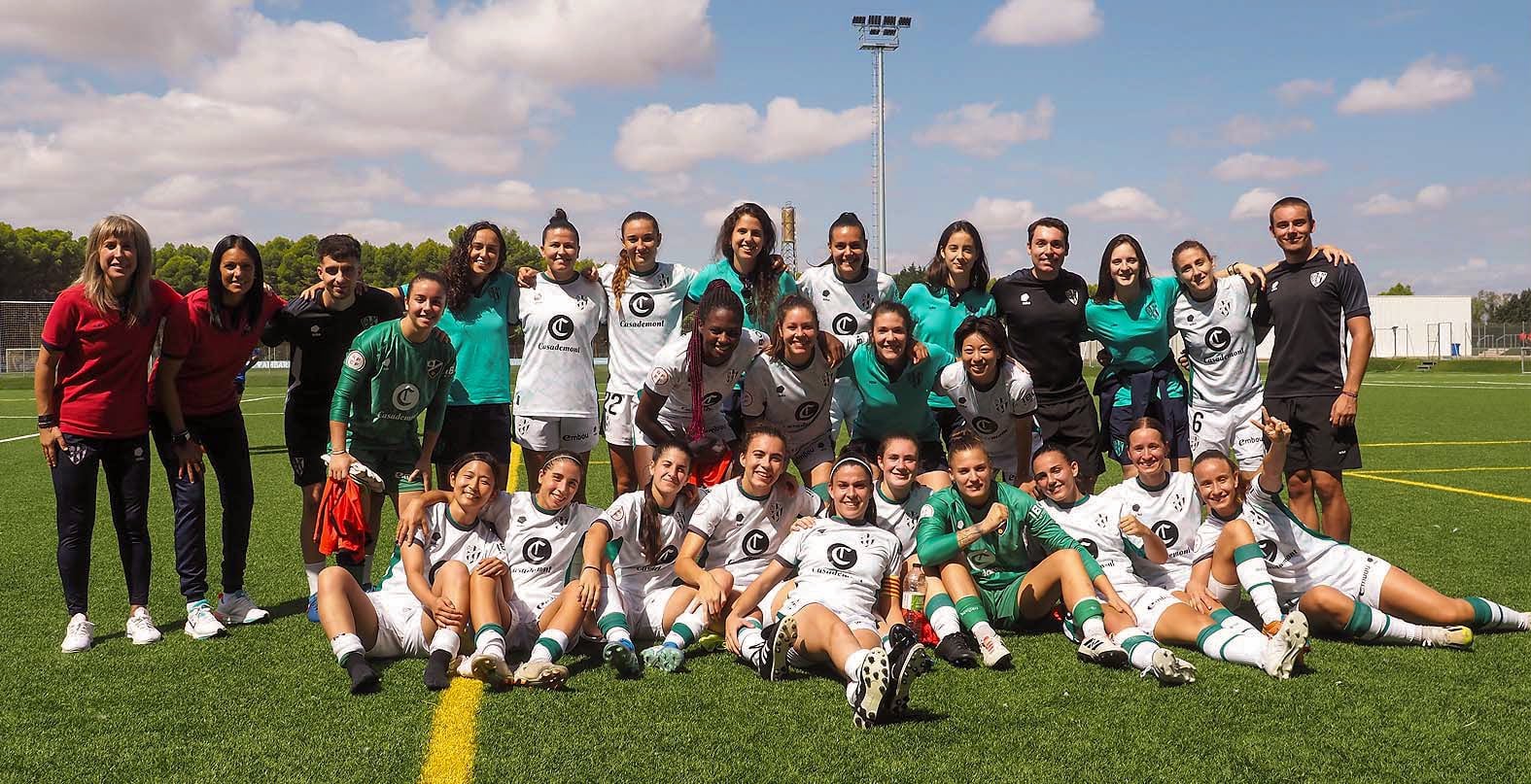 El primer equipo de la SD Huesca Femenino inicia la liga este fin de semana