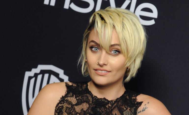 Paris Jackson, durante una fiesta celebrada tras la entrega de los Globos de Oro en el Beverly Hilton Hotel de Beverly Hills, California. 