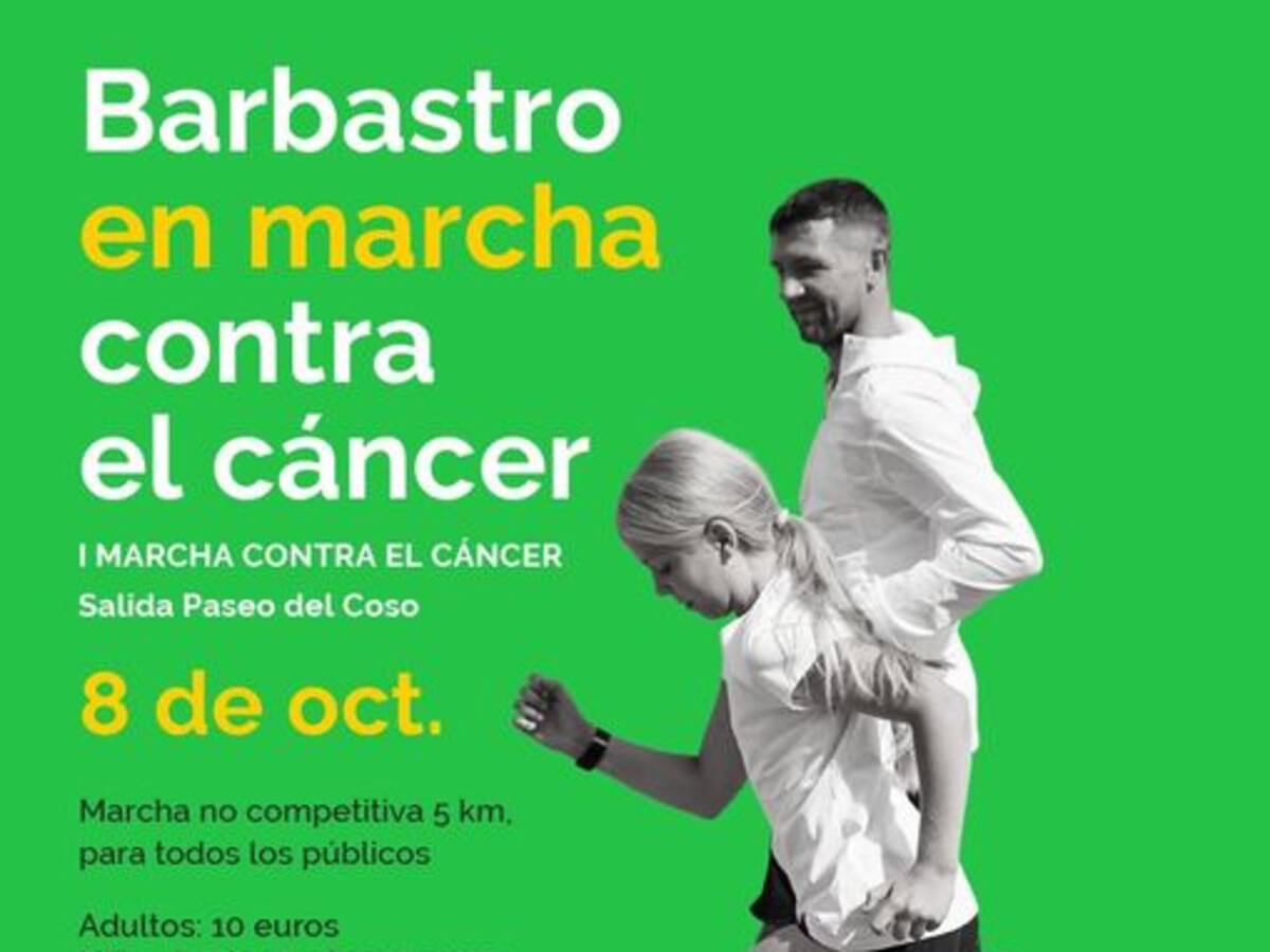 Todo listo para la Marcha contra el Cáncer de Barbastro