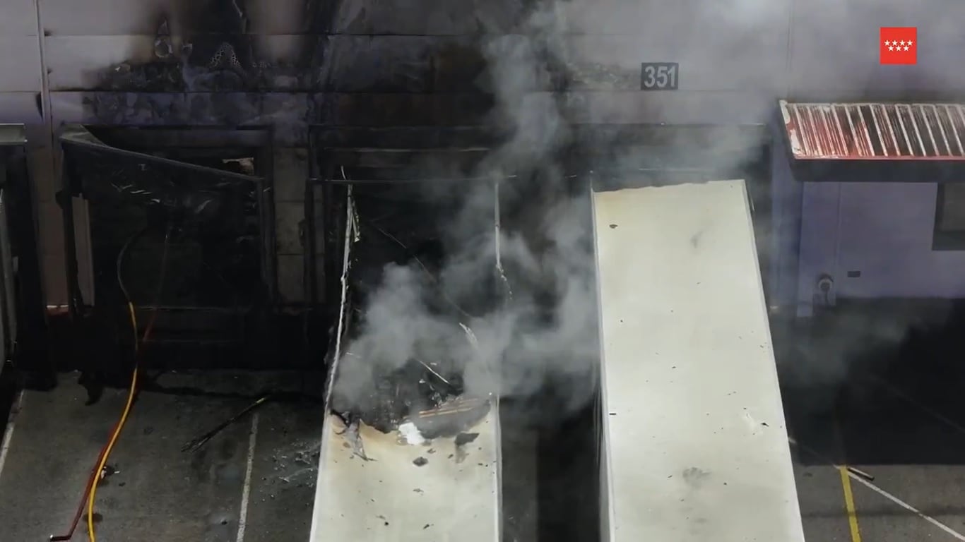 El suceso ocurría en una empresa de logística en la Avenida de la Lealtad, en el Polígono Industrial Los Olivos de Getafe.