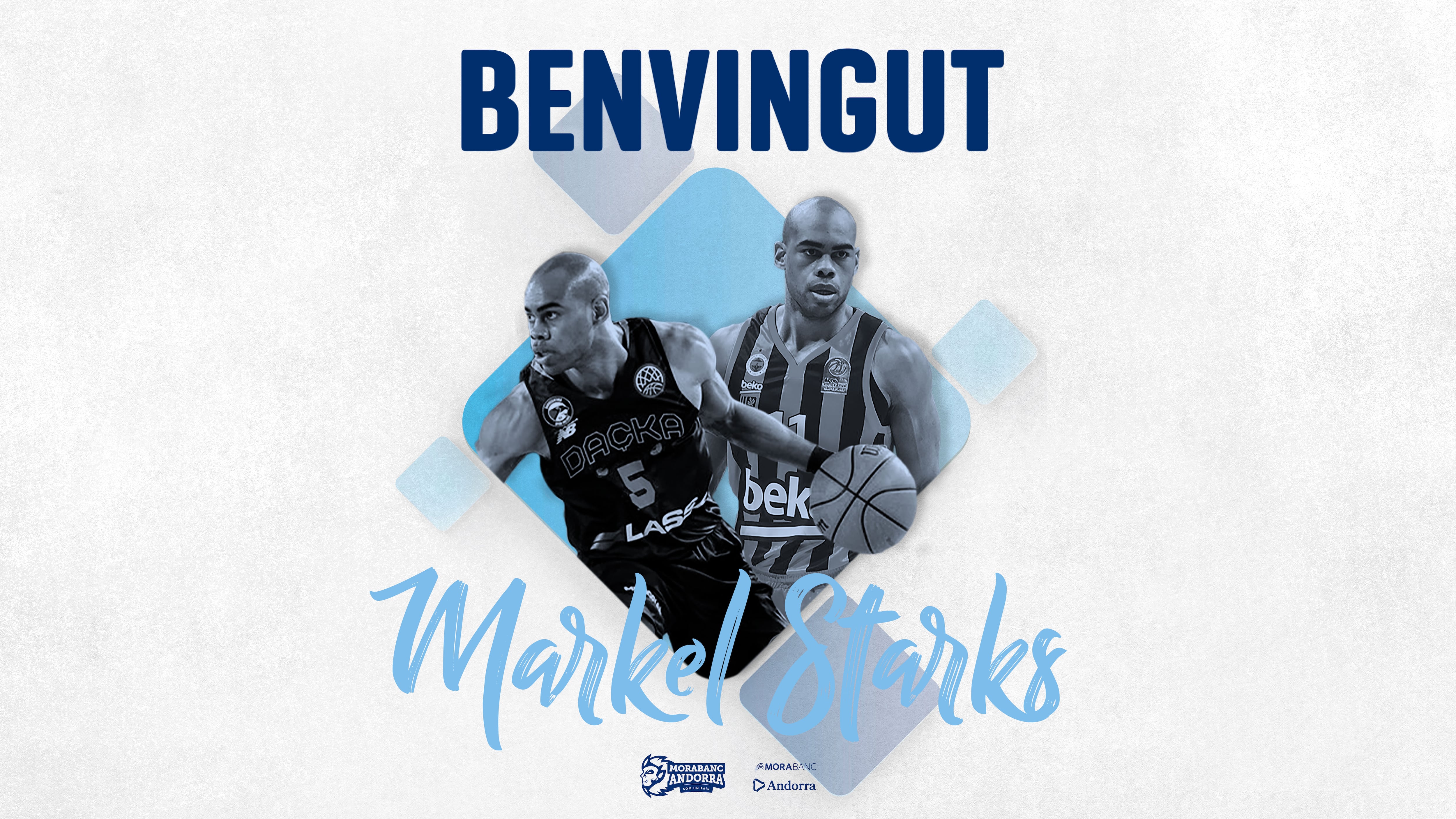 El cartell de presentació de Markel Starks.