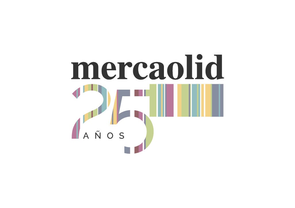 Logotipo 25 años de Mercaolid