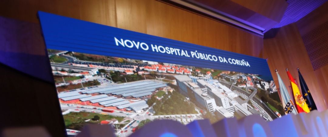 Anuncio de la ubicación del nuevo Hospital de A Coruña por parte de la Xunta