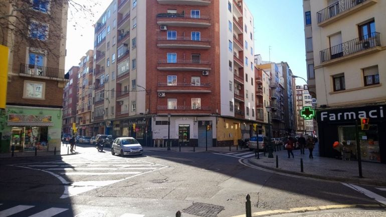 Algunas de las calles de la zona de bares de El Rollo